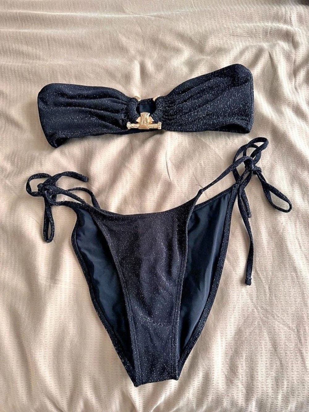 Black Bikini Set Like New